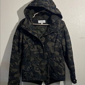 Sebby Camouflage Utility Jacket